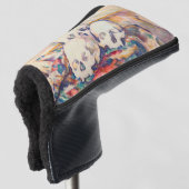 Paul Cezanne - De Waterverf van de Drie Skull Golfheadcover (3/4 voorkant)
