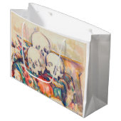 Paul Cezanne - De Waterverf van de Drie Skull Groot Cadeauzakje (Voorkant Gekanteld)