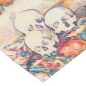 Paul Cezanne - De Waterverf van de Drie Skull Korte Tafelloper (Hoek)