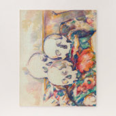 Paul Cezanne - De Waterverf van de Drie Skull Legpuzzel (Verticaal)