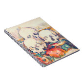 Paul Cezanne - De Waterverf van de Drie Skull Notitieboek (Rechterzijde)