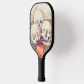 Paul Cezanne - De Waterverf van de Drie Skull Pickleball Paddle (Links)