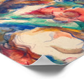 Paul Cezanne - De Waterverf van de Drie Skull Poster (Hoek)