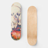 Paul Cezanne - De Waterverf van de Drie Skull Skateboard (Voorkant)