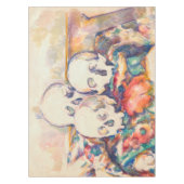 Paul Cezanne - De Waterverf van de Drie Skull Tafelkleed (Voorkant)