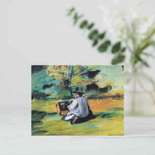Paul Cezanne - Een schilder aan het werk, Briefkaart