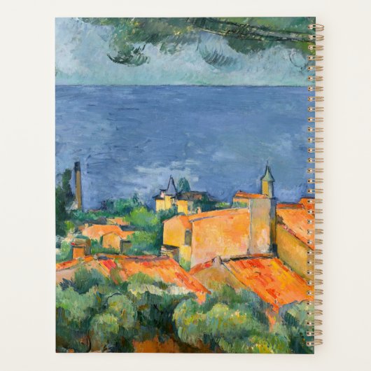Paul Cezanne - Estaque aux toits rouges (Dos)