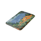 Paul Cezanne - Estaque met Red Roofs Badmat (Gekanteld)