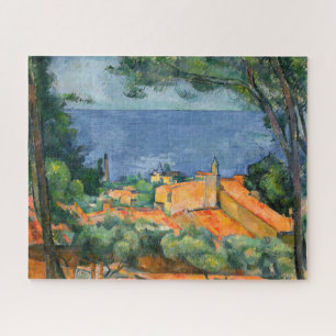 Paul Cezanne - Estaque met Red Roofs Legpuzzel