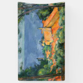 Paul Cezanne - Estaque met Red Roofs Spandoek (Verticaal)