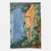 Paul Cezanne - Estaque met Red Roofs Theedoek (Verticaal)