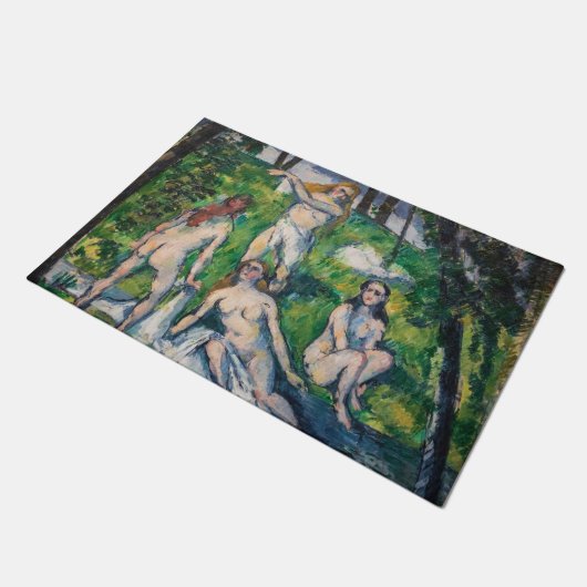 Paul Cezanne - Four Bathers Deurmat (Schuin)