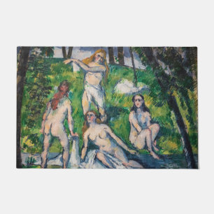 Paul Cezanne - Four Bathers Deurmat