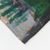 Paul Cezanne - Four Bathers Fleece Deken (Hoek)