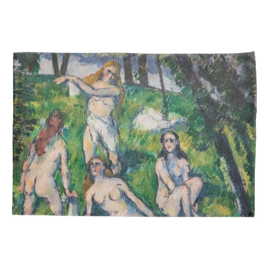 Paul Cezanne - Four Bathers Kussensloop (Achterkant)