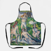 Paul Cezanne - Four Bathers Schort (Voorkant)