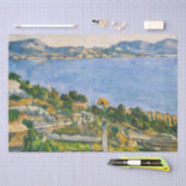 Paul Cezanne - Golf van Marseille gezien vanuit Es Tissuepapier (Craft)