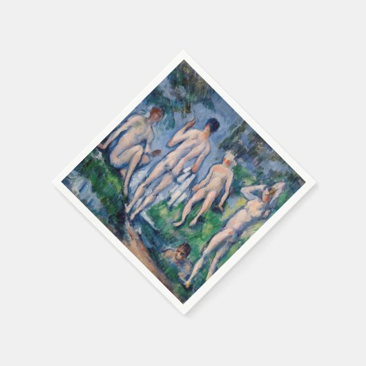 Paul Cezanne - Groep Bathers Servet (Hoek)