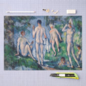 Paul Cezanne - Groep Bathers Tissuepapier (Craft)