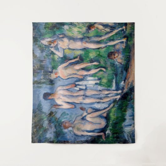Paul Cezanne - Groep Bathers Wandkleed (Voorkant)
