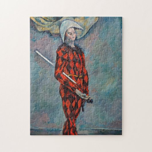Paul Cezanne - Harlequin Legpuzzel (Verticaal)