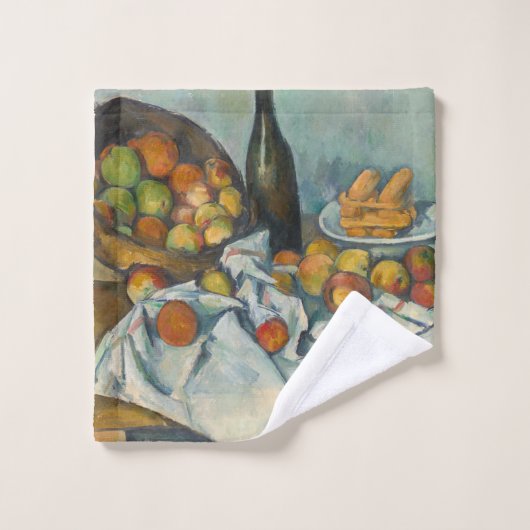 Paul Cezanne - Het mandje appels Bad Handdoek (Wasdoekje)
