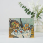 Paul Cezanne - Het mandje appels Briefkaart (Staand voorkant)