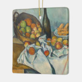 Paul Cezanne - Het mandje appels Keramisch Ornament (Links)