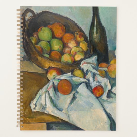 Paul Cezanne - Het mandje appels Planner (Voorkant)