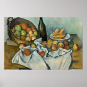 Paul Cezanne - Het mandje appels Poster (Voorkant)