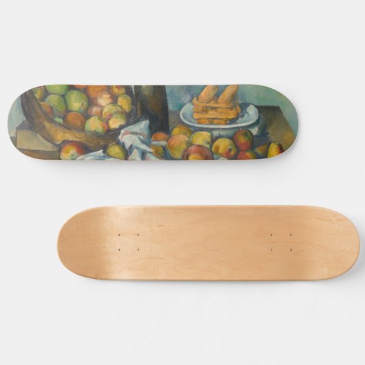 Paul Cezanne - Het mandje appels Skateboard (Horizontaal)