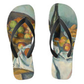 Paul Cezanne - Het mandje appels Teenslippers (Voetbed)