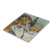 Paul Cezanne - Het mandje appels Tegeltje (Zijkant)