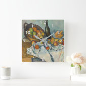 Paul Cezanne - Het mandje appels Vierkante Klok (Huis)