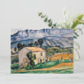 Paul Cezanne - House in Provence Kaart (Staand voorkant)