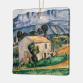 Paul Cezanne - House in Provence Keramisch Ornament (Links)