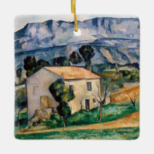 Paul Cezanne - House in Provence Keramisch Ornament