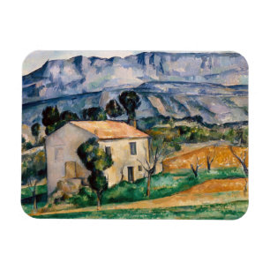 Paul Cezanne - House in Provence Magneet