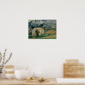 Paul Cezanne - House in Provence Poster (Keuken)