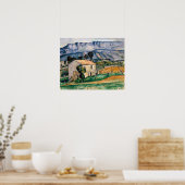 Paul Cezanne - House in Provence Poster (Keuken)