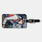 Paul Cezanne - Jongen in de Rode Vest Bagagelabel (Voorkant horizontaal)