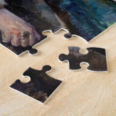Paul Cezanne - Jongen in de Rode Vest Legpuzzel (Zijkant)