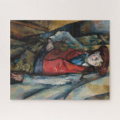 Paul Cezanne - Jongen in de Rode Vest Legpuzzel (Horizontaal)