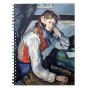 Paul Cezanne - Jongen in de Rode Vest Notitieboek