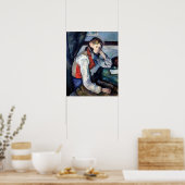 Paul Cezanne - Jongen in de Rode Vest Poster (Keuken)