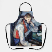 Paul Cezanne - Jongen in de Rode Vest Schort (Voorkant)