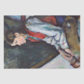 Paul Cezanne - Jongen in de Rode Vest Tissuepapier (Voorkant)