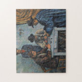 Paul Cezanne | Kaartspelers Legpuzzel (Verticaal)
