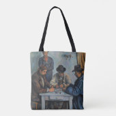 Paul Cezanne | Kaartspelers Tote Bag (Achterkant)