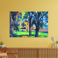 Paul Cezanne - Kastanjeboom en Boerderij,